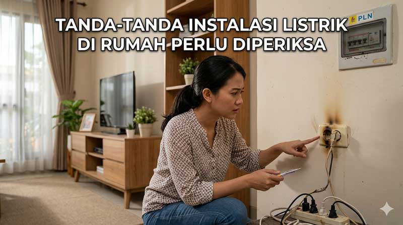 Tanda-Tanda Instalasi Listrik di Rumah Perlu Diperiksa